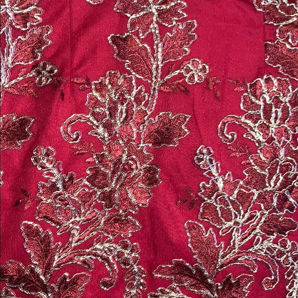 Xenia Boutique Red & Gold Dress - Picture 4 of 7